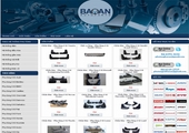 Thiết kế web giá rẻ công ty phụ tùng ô tô Bảo An