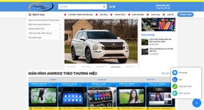 Thiết kế website giá rẻ VINCAR.NET