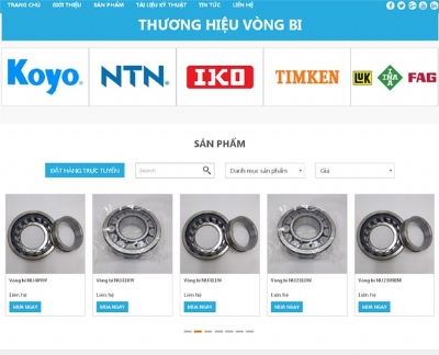 Thiết kế website CIHVINA.COM.VN