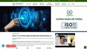Thiết kế website giá rẻ VINACONTROLCE.VN