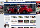 Thiết kế web giá rẻ Chevroletspark Hà Nội